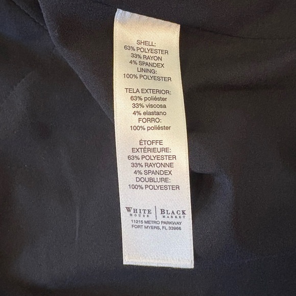 White House Black Market Black Blazer - Picture 5 of 5